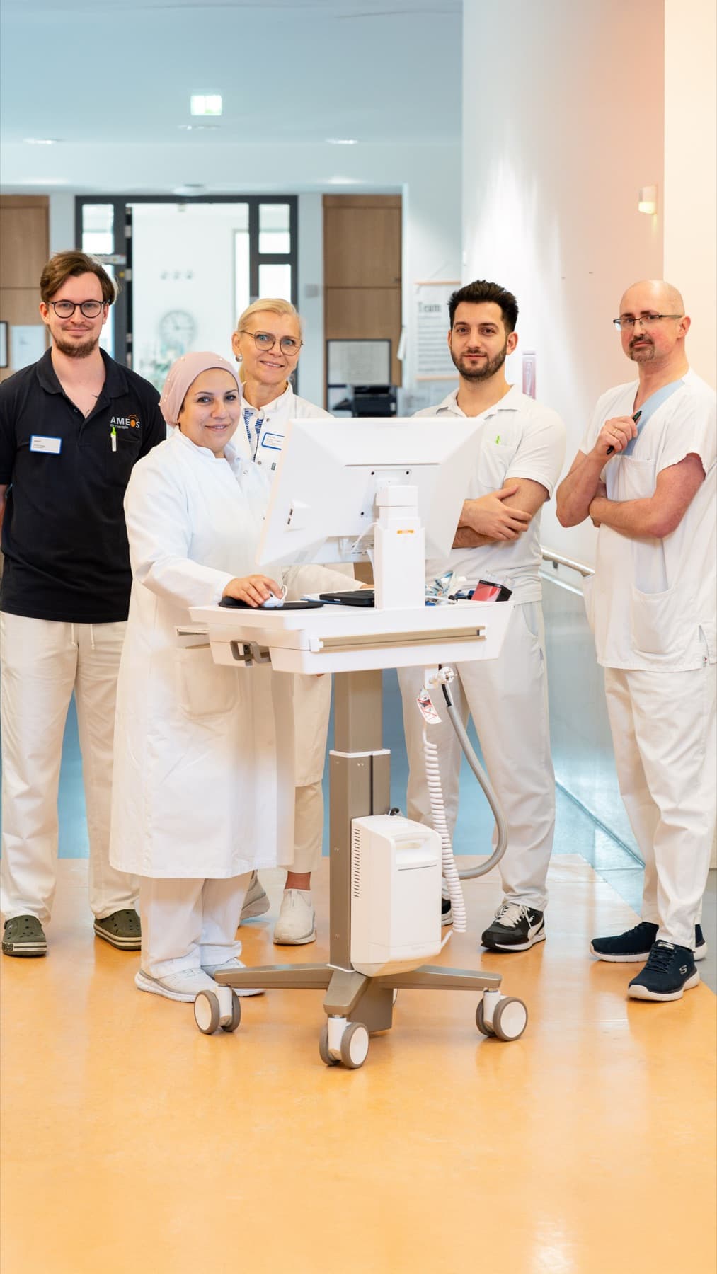 Team der Geriatrie und Altersmedizin am AMEOS Klinikum Haldensleben